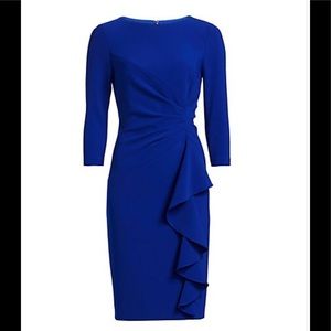NWT Teri Jon dress size 8. Royal blue gorgeous fit and color!